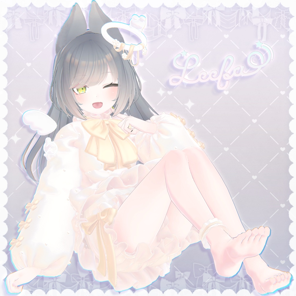 【3D衣装】ぴゅあばにー -PureBuny- ✦29キャラセミ対応✦