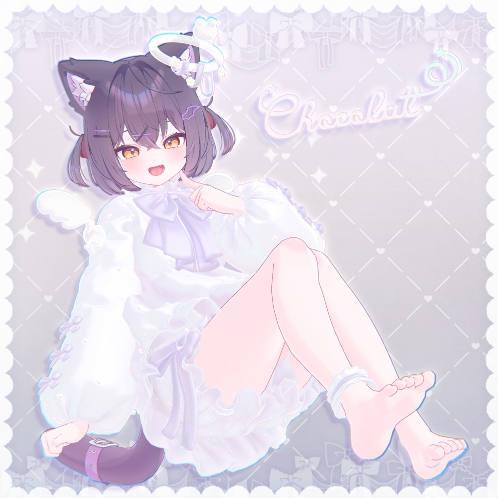 【3D衣装】ぴゅあばにー -PureBuny- ✦29キャラセミ対応✦