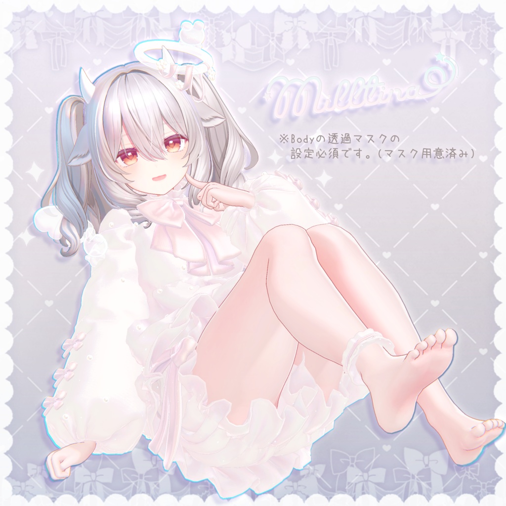 【3D衣装】ぴゅあばにー -PureBuny- ✦29キャラセミ対応✦