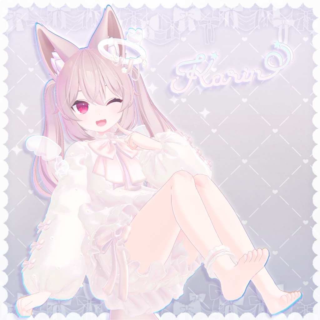 【3D衣装】ぴゅあばにー -PureBuny- ✦29キャラセミ対応✦