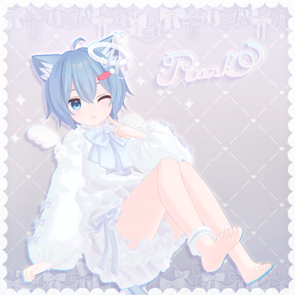 【3D衣装】ぴゅあばにー -PureBuny- ✦29キャラセミ対応✦