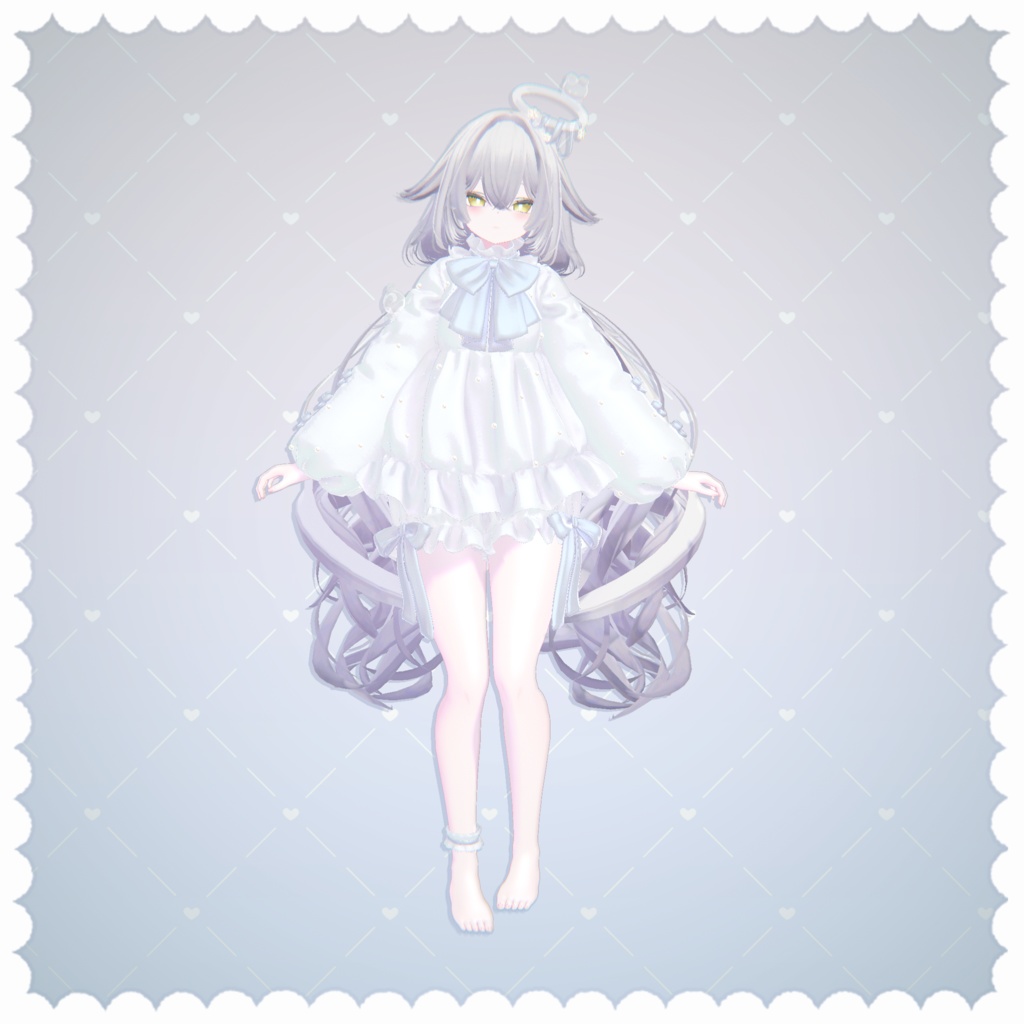 【3D衣装】ぴゅあばにー -PureBuny- ✦29キャラセミ対応✦