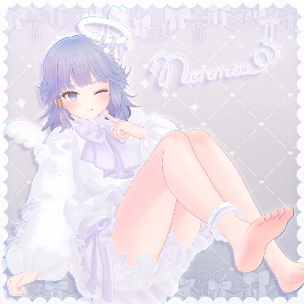 【3D衣装】ぴゅあばにー -PureBuny- ✦29キャラセミ対応✦