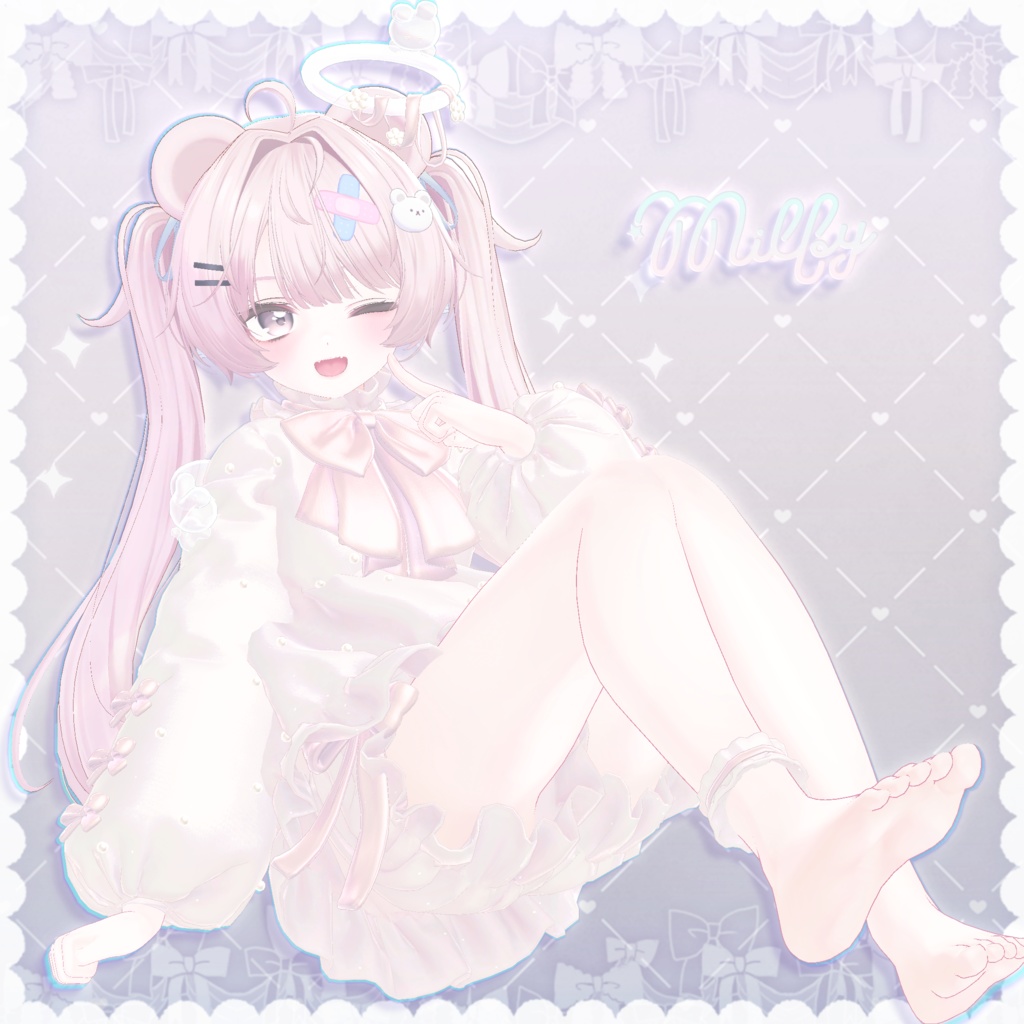 【3D衣装】ぴゅあばにー -PureBuny- ✦29キャラセミ対応✦