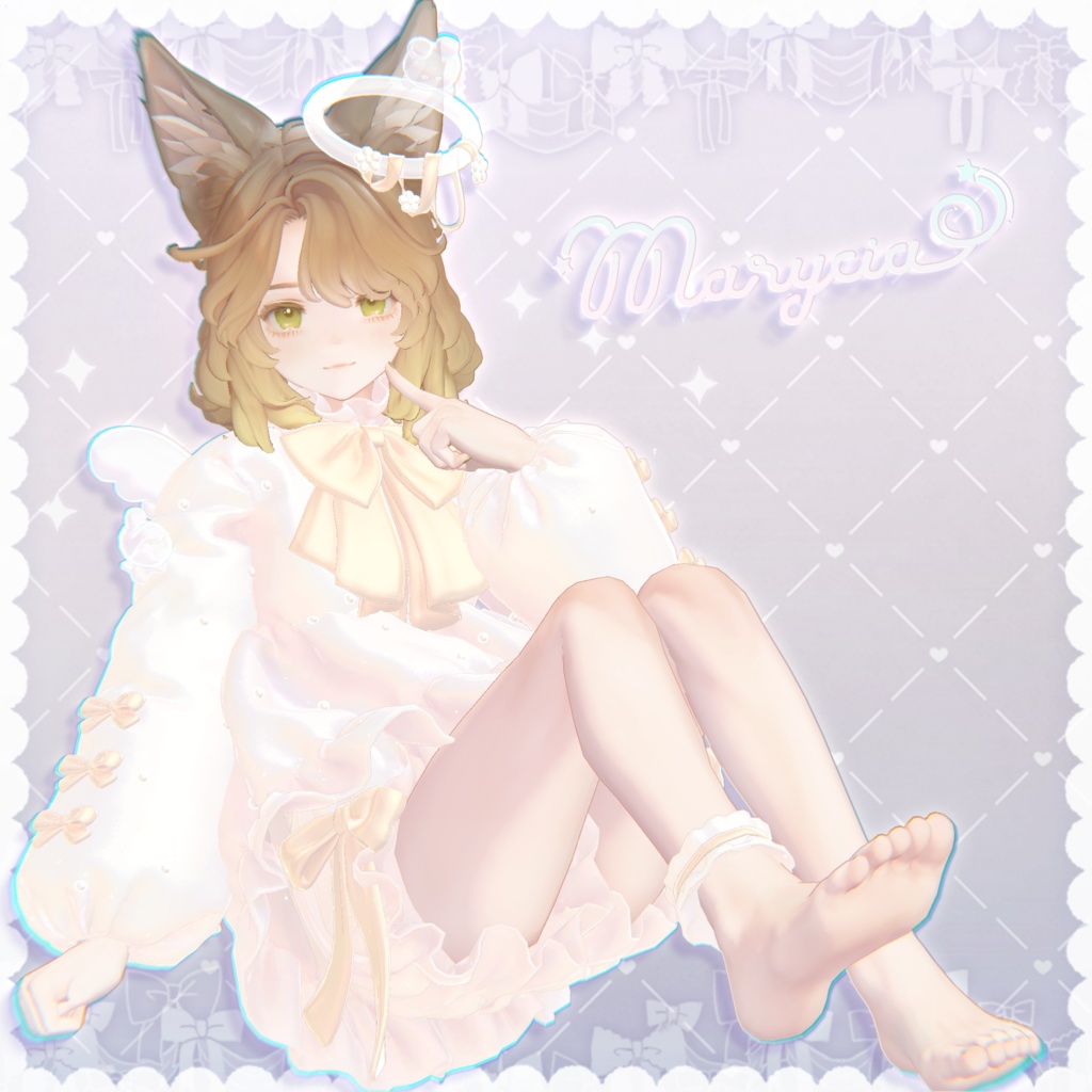 【3D衣装】ぴゅあばにー -PureBuny- ✦29キャラセミ対応✦