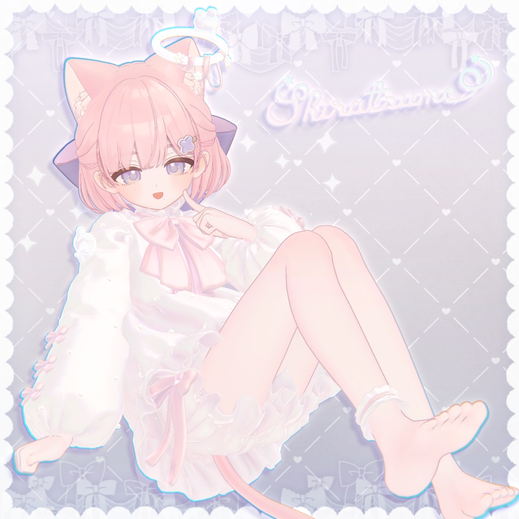 【3D衣装】ぴゅあばにー -PureBuny- ✦29キャラセミ対応✦