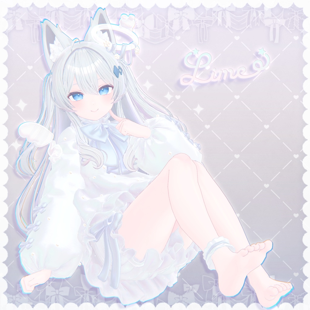 【3D衣装】ぴゅあばにー -PureBuny- ✦29キャラセミ対応✦