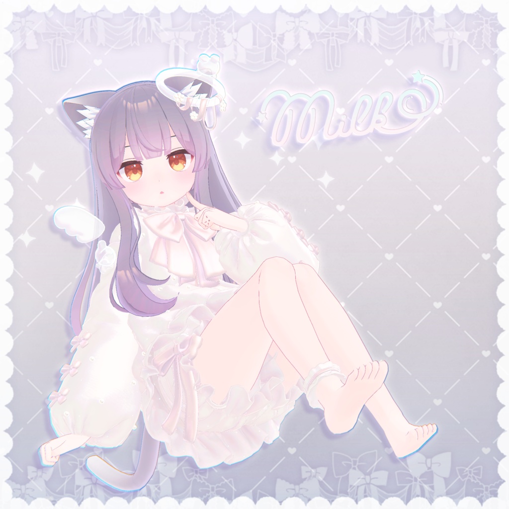 【3D衣装】ぴゅあばにー -PureBuny- ✦29キャラセミ対応✦