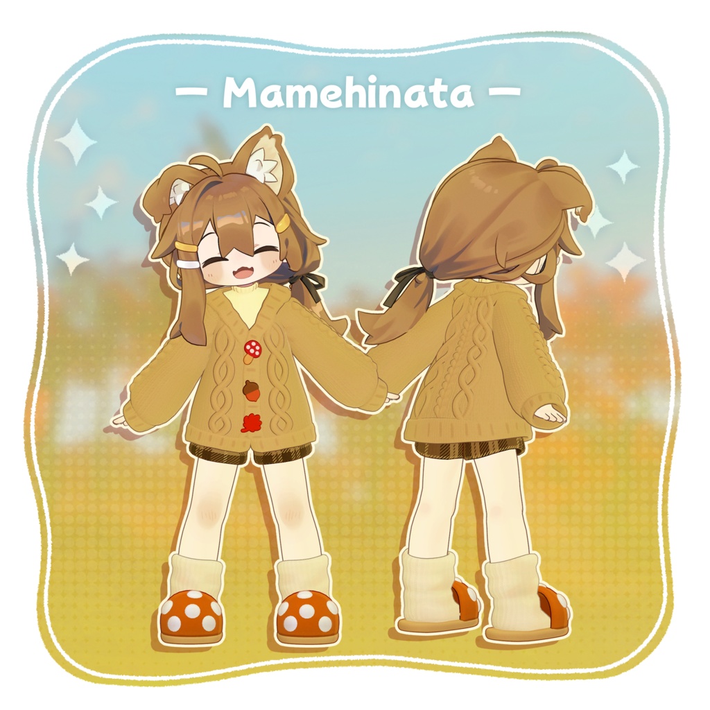 【3D衣装】ふわふわ秋ニット✦キプフェル・まめひなた対応✦