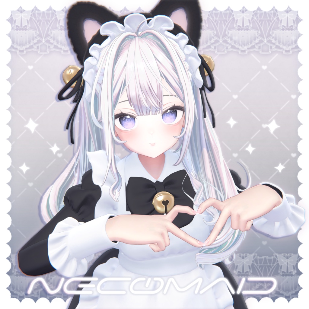 【3D衣装】ねこめいど -NECOMAID- ✦10キャラ対応✦