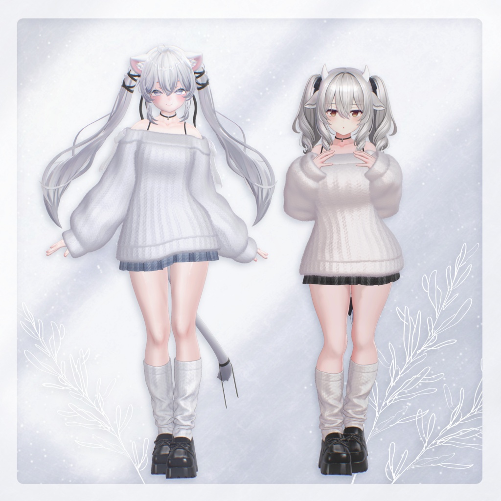 ✨50%OFF SALE✨ RibbonKnit✦10キャラ対応✦