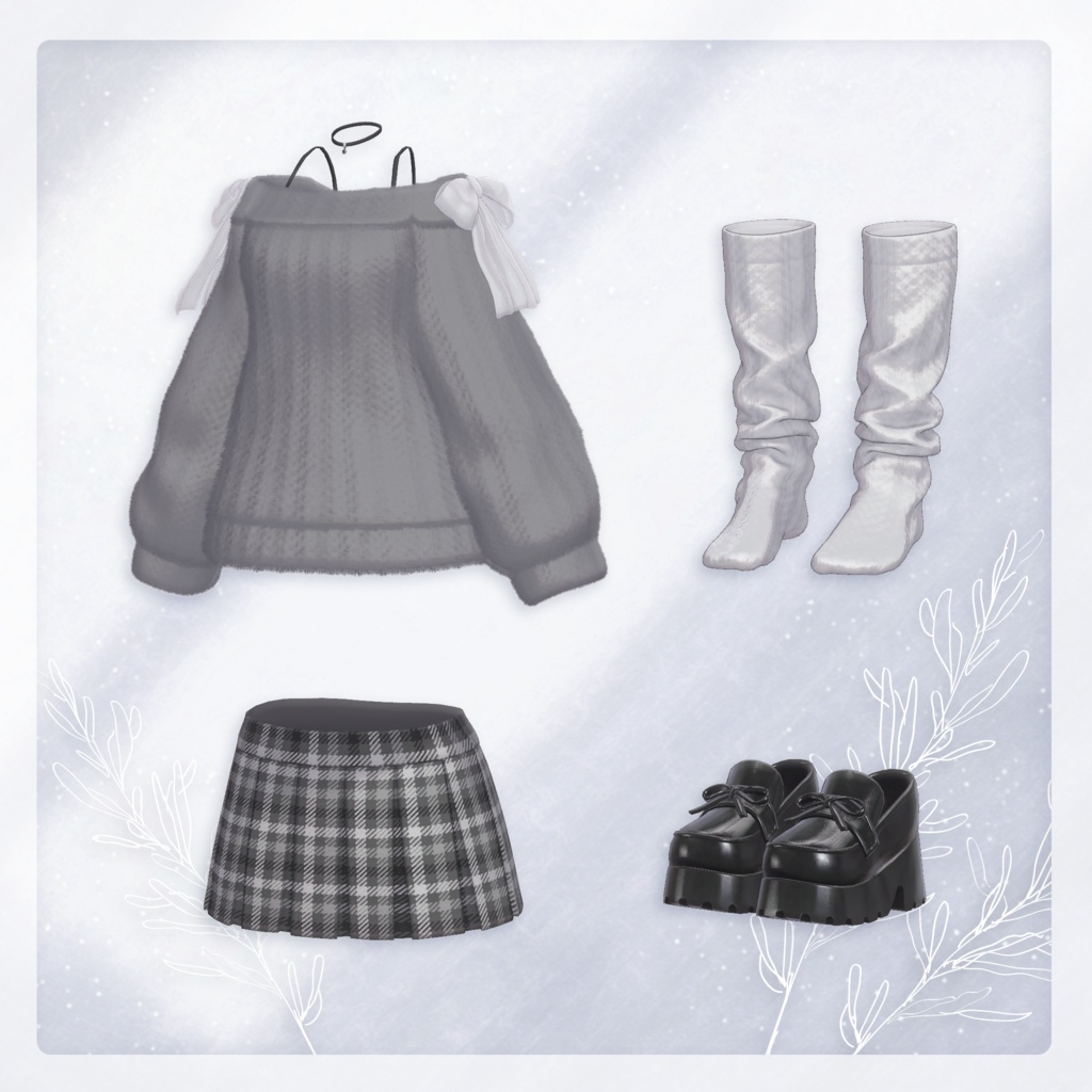 ✨50%OFF SALE✨ RibbonKnit✦10キャラ対応✦