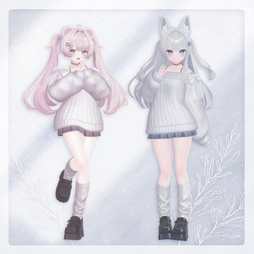 ✨50%OFF SALE✨ RibbonKnit✦10キャラ対応✦