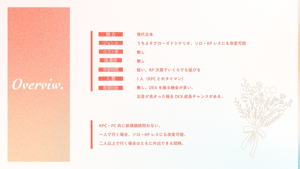 CoC「Flower.Fair.Fascinate.」SPLL:E194078