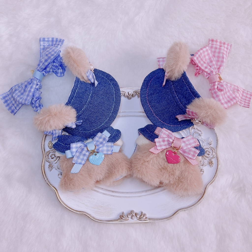 くまとうさぎのお洋服たち