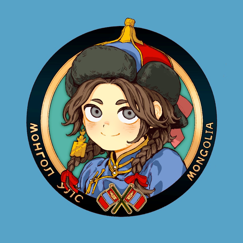 もんごるたん缶バッジ