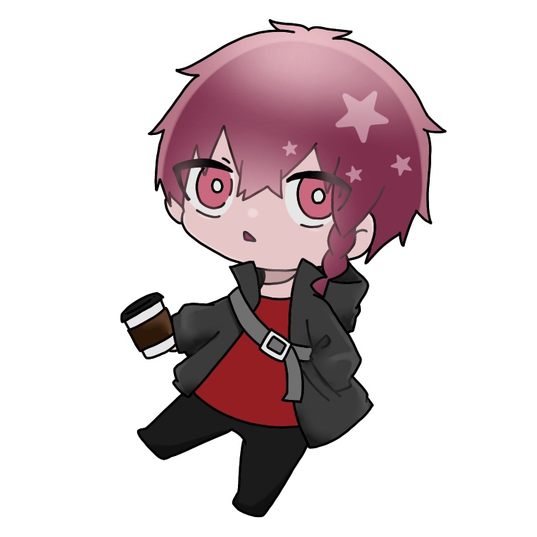 ネス黒アクリルキーホルダー