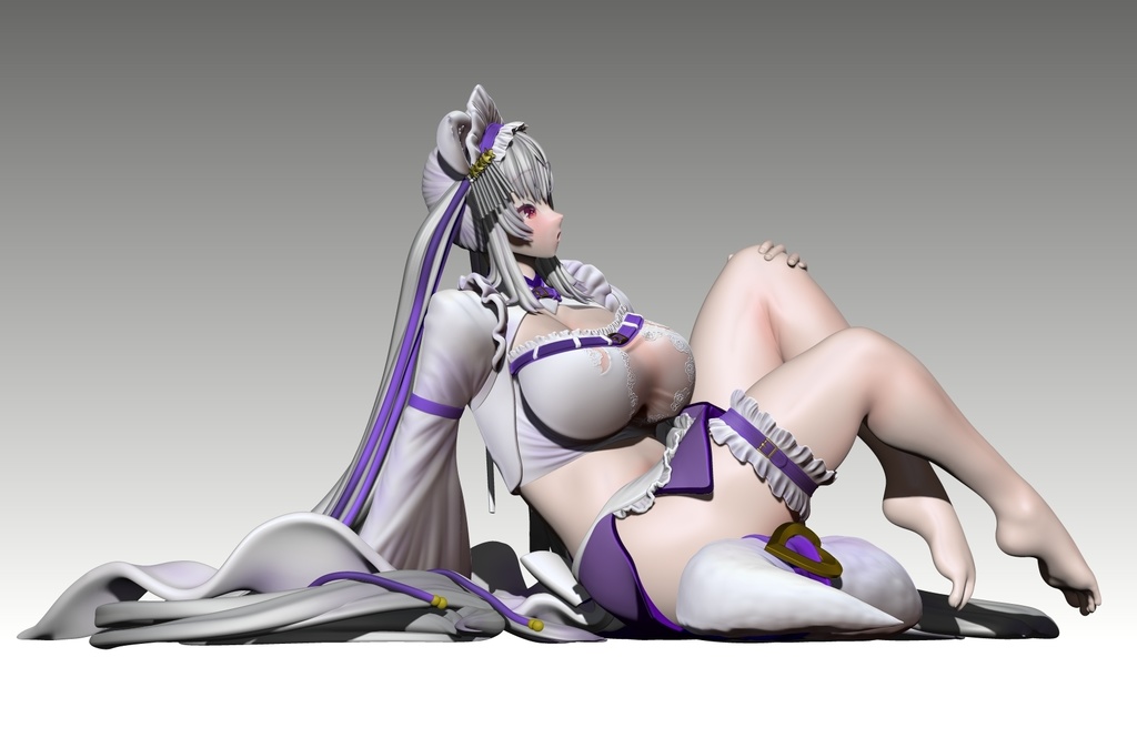 都みゆり 1/6or1/4スケール3Dプリンターキット