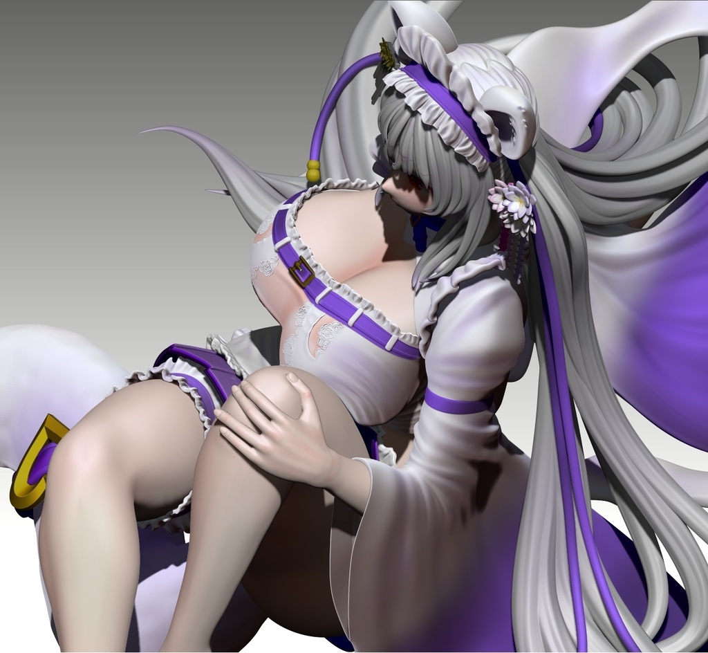 都みゆり 1/6or1/4スケール3Dプリンターキット