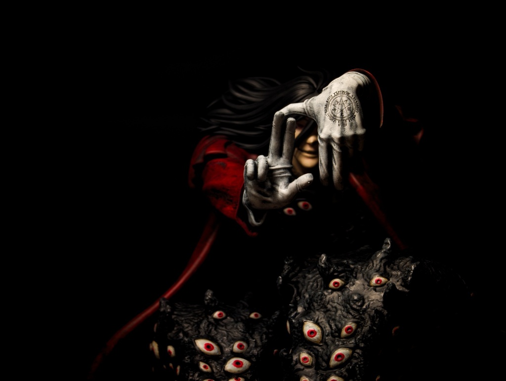 HELLSING　アーカード高速制御術式１/７スケール3Dプリンターキット