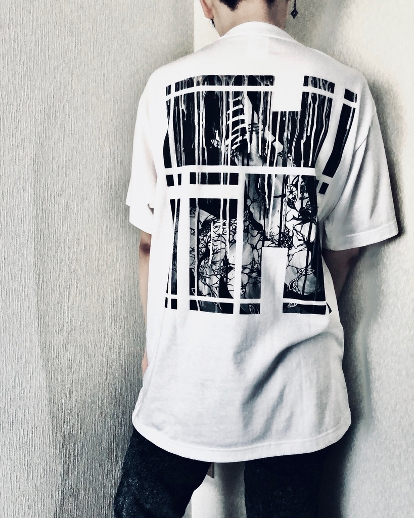 【封印】arrange Tシャツ(柄背面)