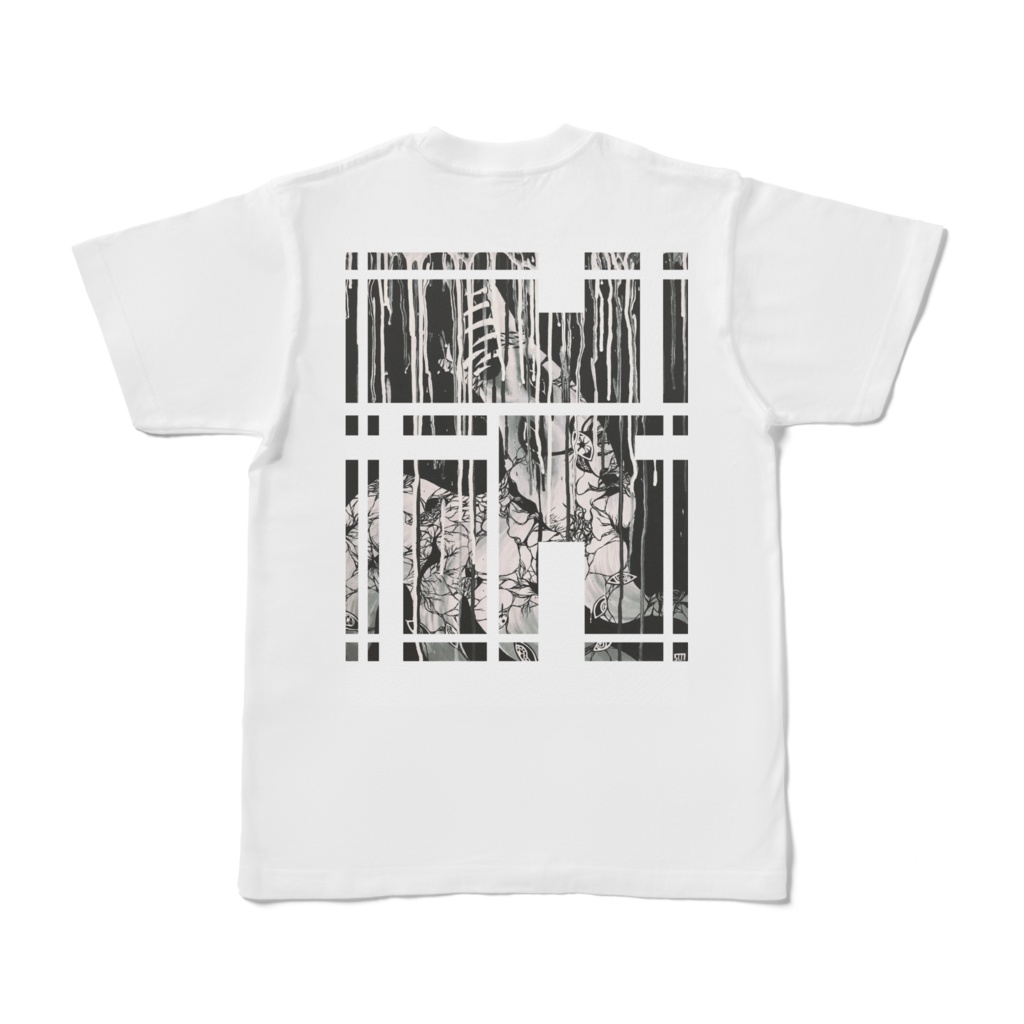【封印】arrange Tシャツ(柄背面)