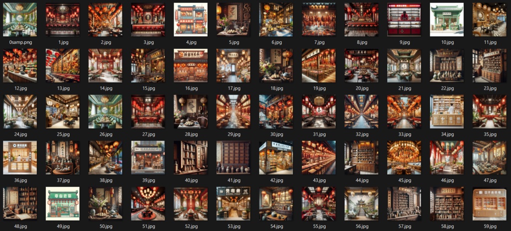 【背景画像】中華風の店1