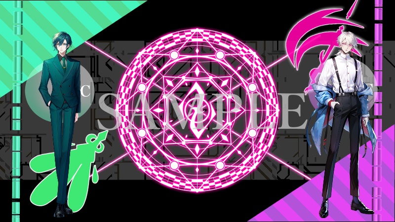 【ココフォリア部屋素材】サイバー魔法セット