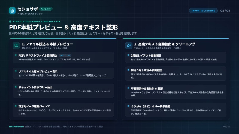 【便利ツール】セショサポ(旧名:PDF楽々編集ツール)