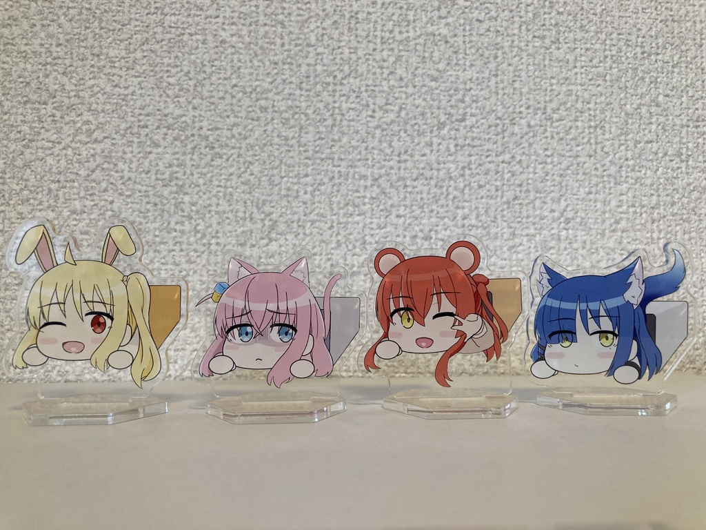 【同人グッズ】アクリルスタンド 結束バンドメンバー4種