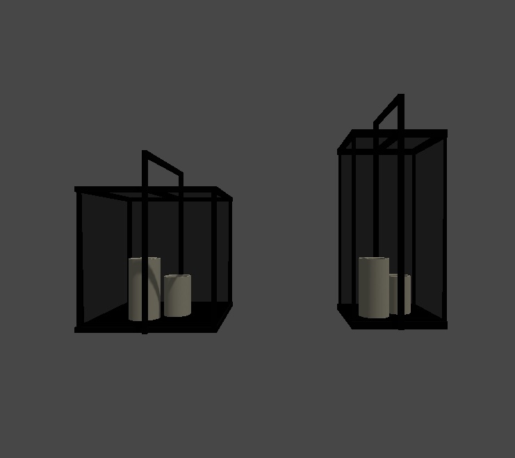 Modern Cubic Lanterns | モダンキューブランタン