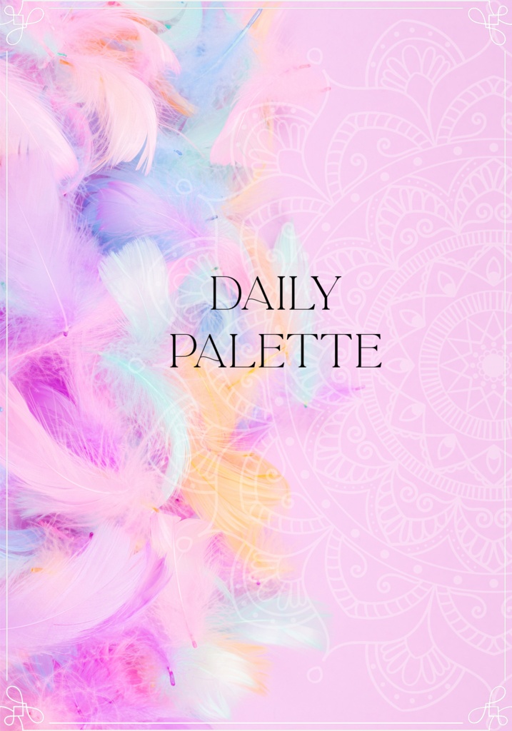 DAILY　PALETTE　ジャーナルノート　24P