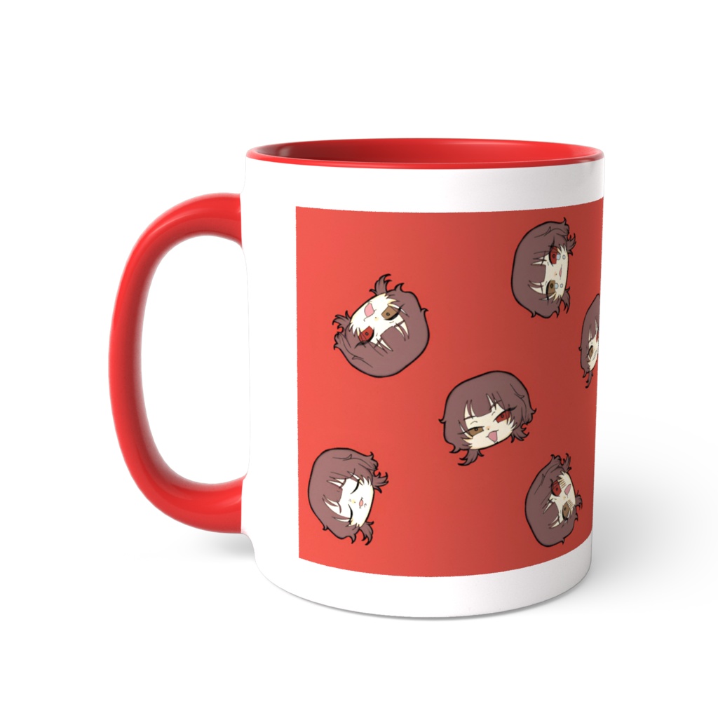 お顔マグカップ