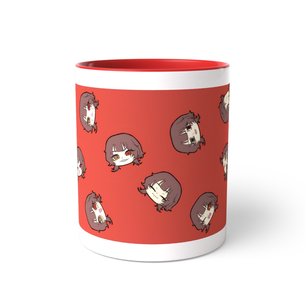 お顔マグカップ