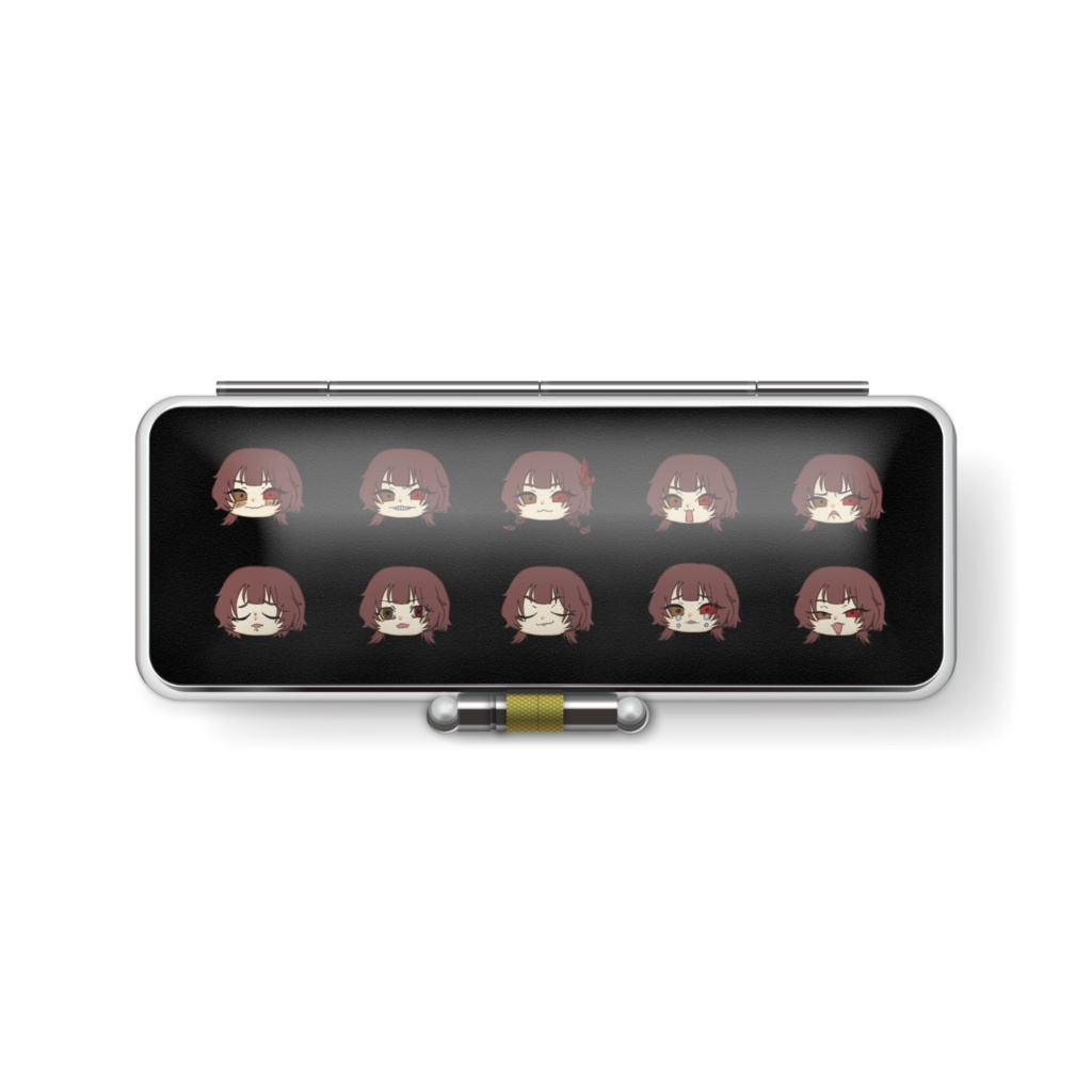 お顔印鑑ケース