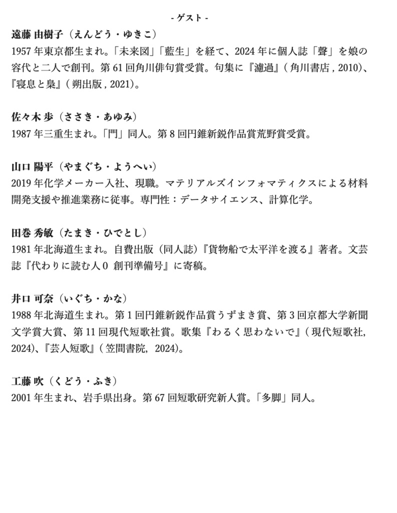 ねじまわし 第10号【2025/5】