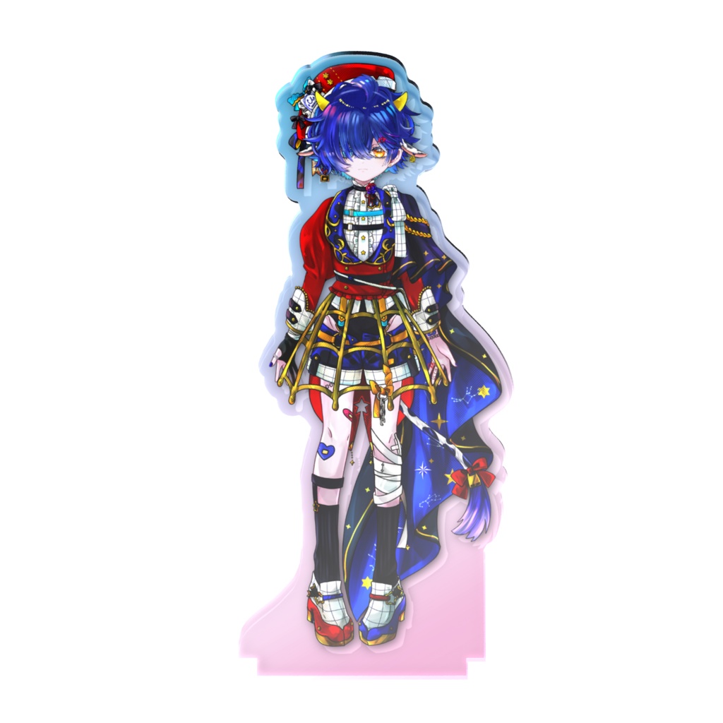 🌟星導うしお_新衣装アクスタ(オーロラ版)