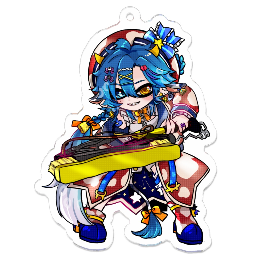 🌟イカちゃんうしおアクキー(ドラワイ)