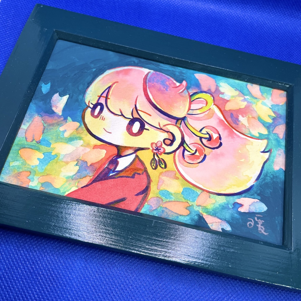 【原画】さくらガール🌸