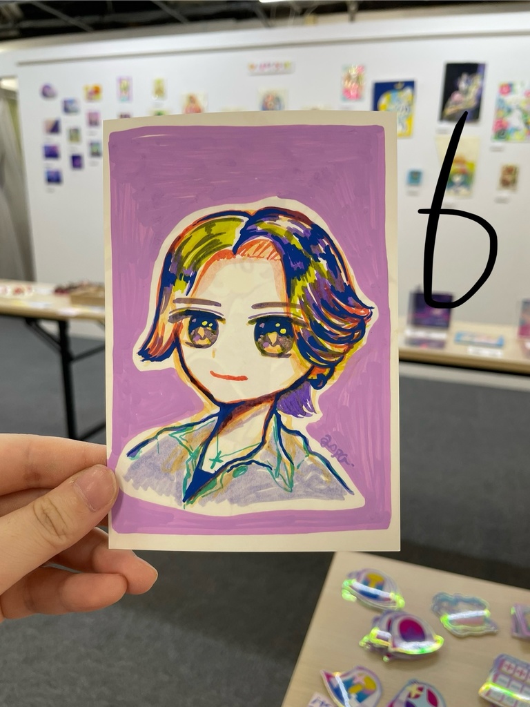 【ハガキ原画】手描きイラストオーダー