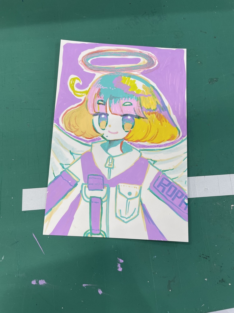 【ハガキ原画】手描きイラストオーダー