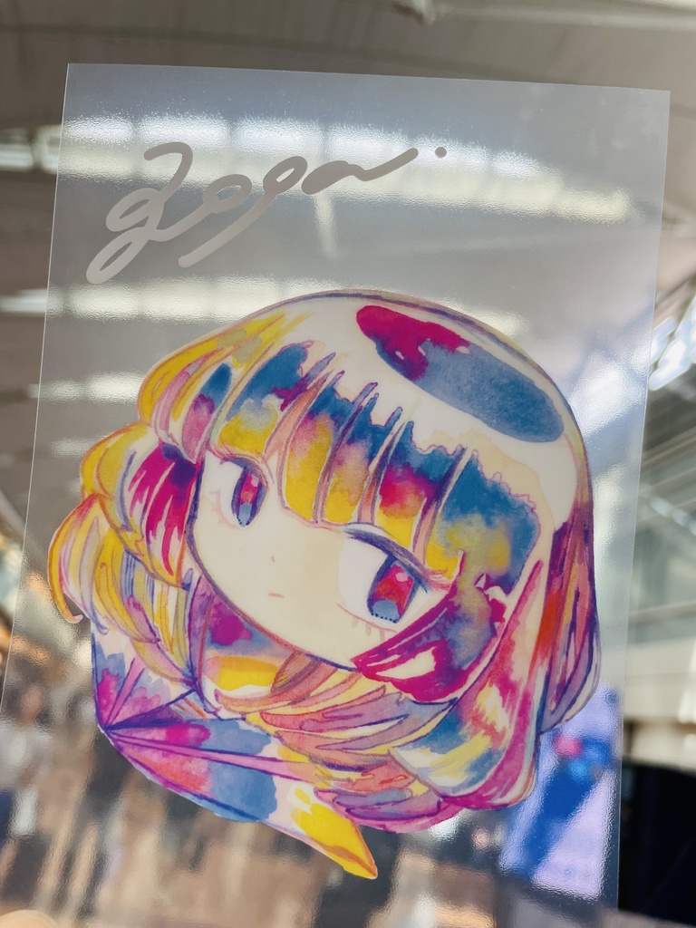 🆕クリアポストカード・真面目だった子