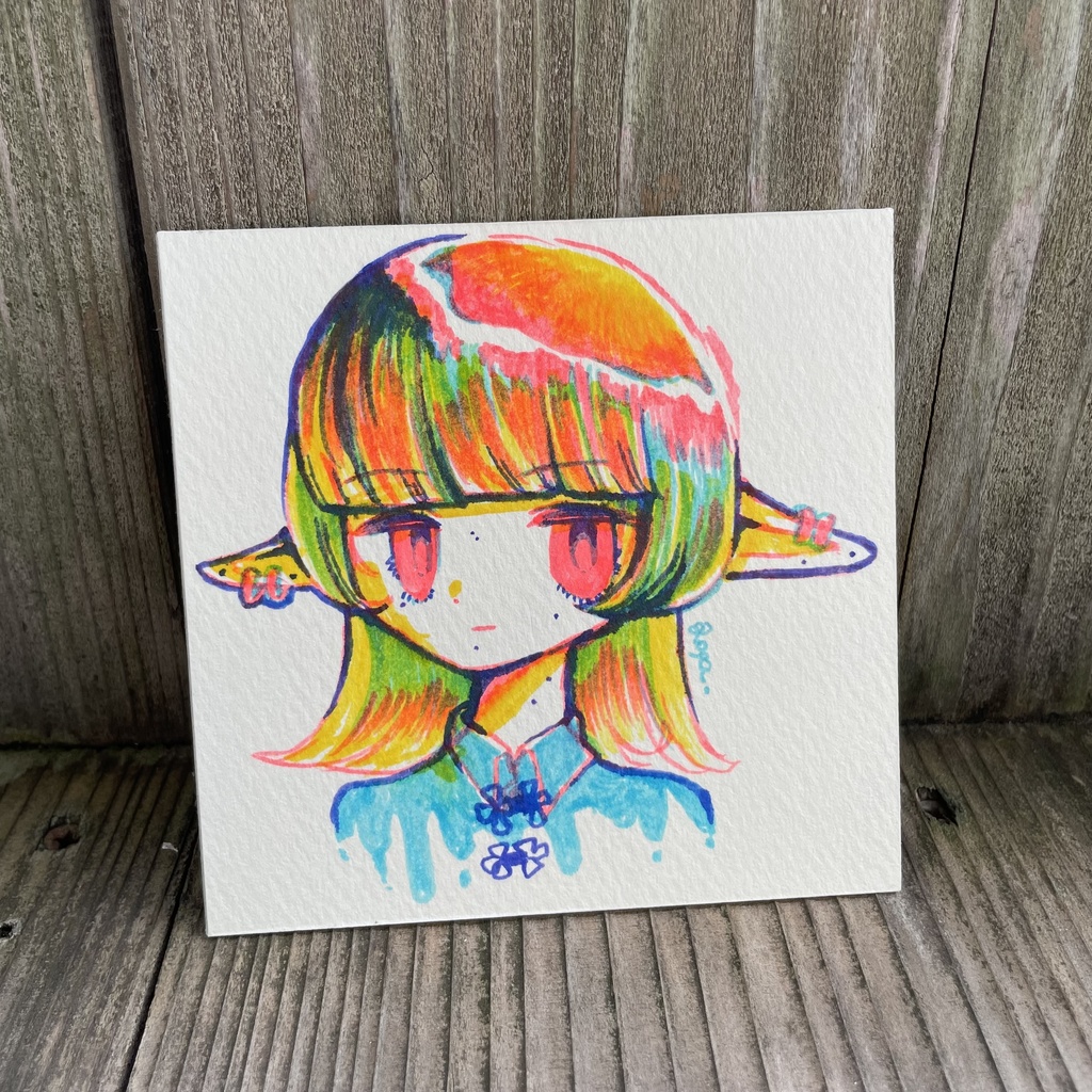【原画】悠久を憶えし双眸
