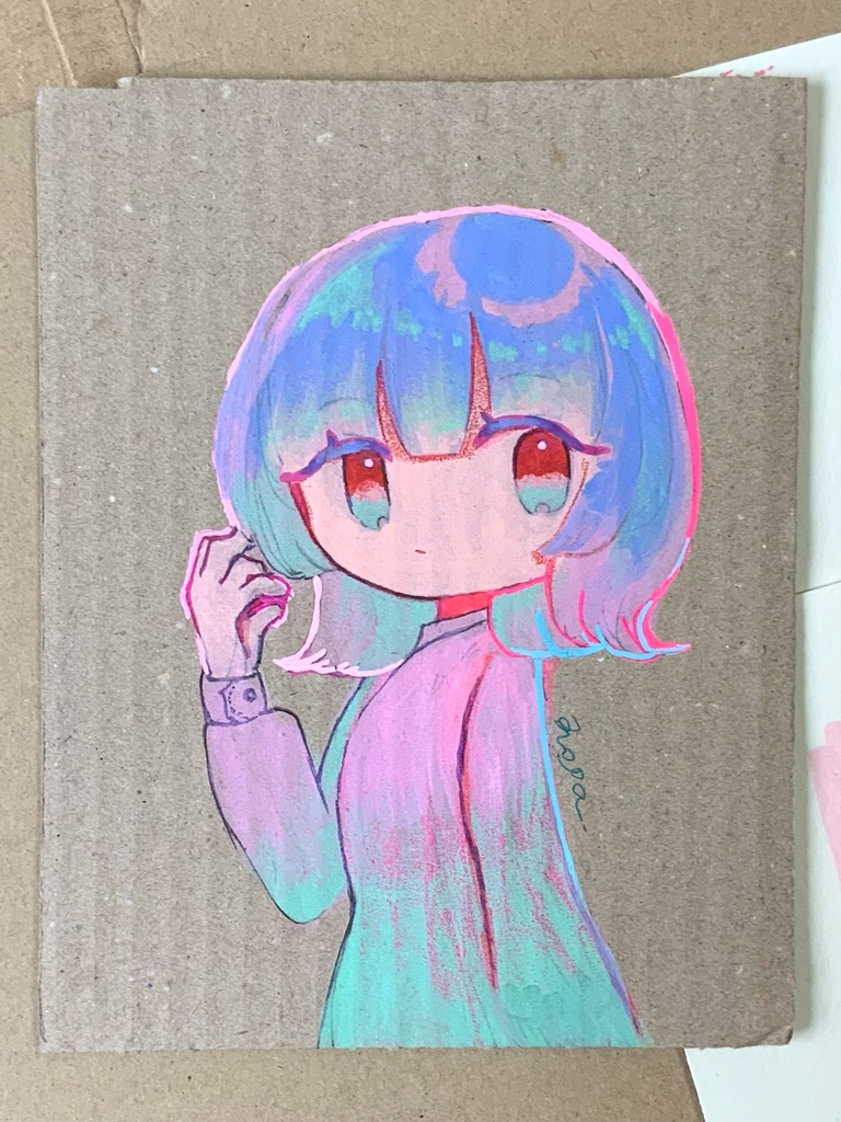 【2026アニケット新作原画】目線ください!