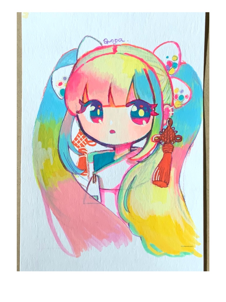 【2026アニケット新作原画】ツインテちゃん