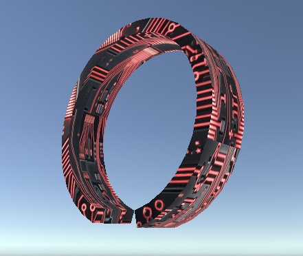 【VRChat想定/無料有】Cyber Bangle / 光るサイバーバングル【Modular Avatar対応】