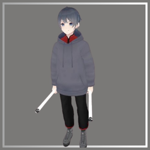 【VRChat想定】ベータ版・蛍光灯ソード【MA対応】