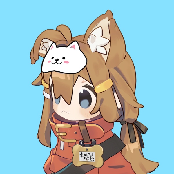 【VRchat】サモエドアイマスク