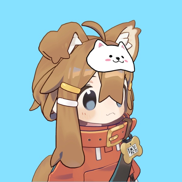 【VRchat】サモエドアイマスク