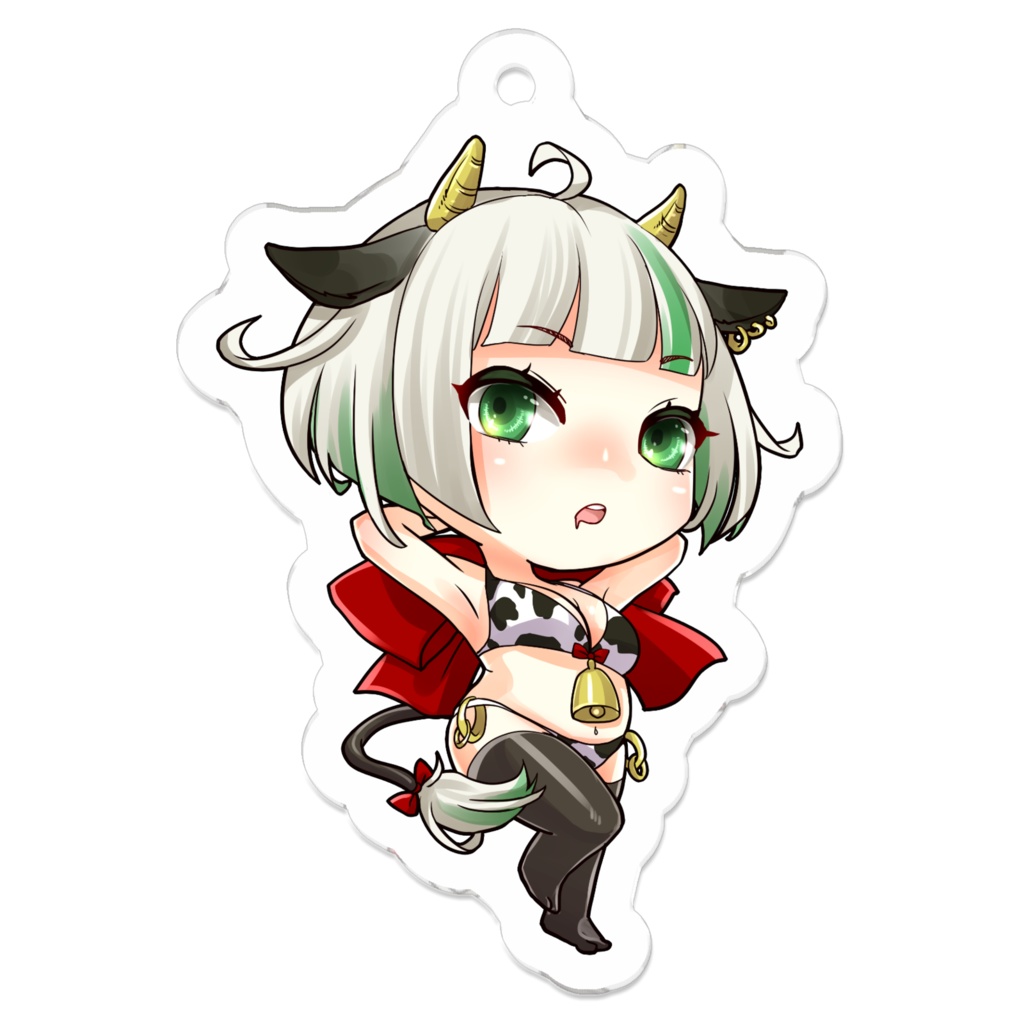 牛花アクキー